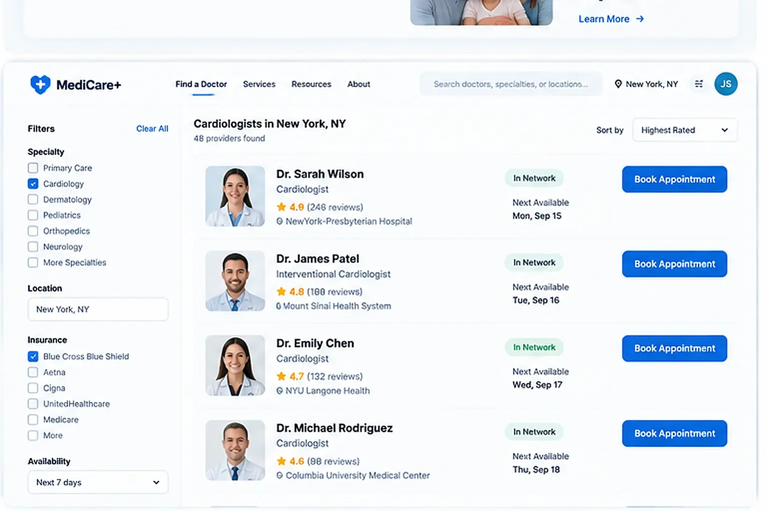 MEDICARE + interface view 3