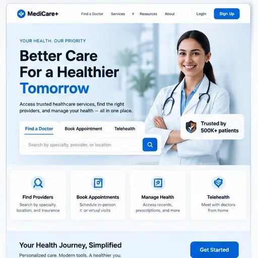 MEDICARE + product interface